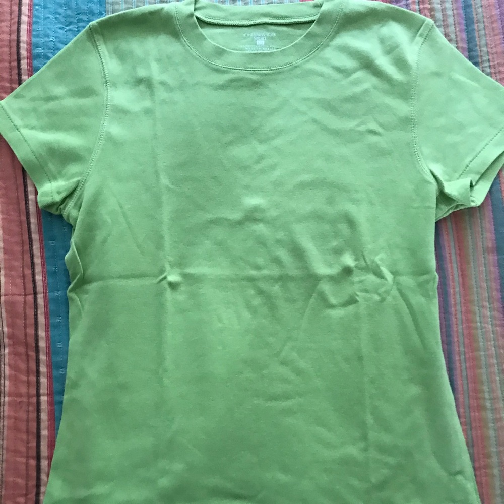 Green Fitted Top from Jones NY Sport